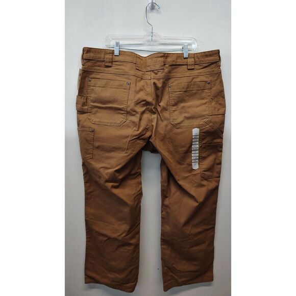 NWT Duluth Men's Flex Fire Hose Relaxed Fit Carpenter Pants 42x30 - Picture 2 of 10